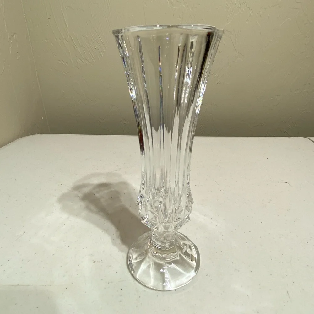 Cristal D’Arques France Bud Vase Home Decor 7”